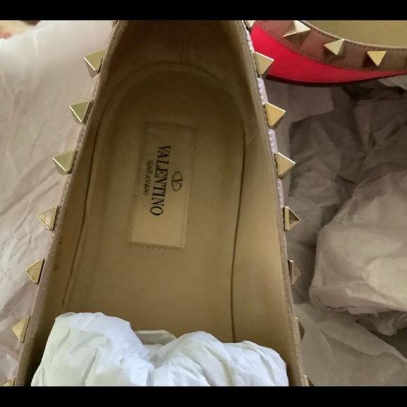Valentino Rockstud Flats - Picture 3 of 10